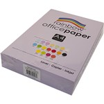 RAINBOW COLOURED COPY PAPER A4 80GSM 500 SHEETS LAVENDER