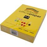 RAINBOW OFFICE PAPER A4 80GSM 500 SHEETS YELLOW