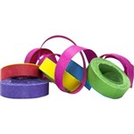 RAINBOW RPSAS STREAMERS PAPER 14MM X 15M ASSORTED PACK 9