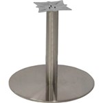 RAPIDLINE ROUND COFFEE TABLE FRAME 600MM STAINLESS STEEL
