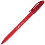 PAPERMATE S0957140 INKJOY 100 BALLPOINT PEN MEDIUM RED BOX 50
