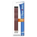 PAPERMATE S20032164 WOODCASE PENCIL HB PACK 3