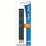 PAPERMATE S20032165 WOODCASE PENCIL 2B PACK 3