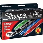 SHARPIE S22474 FLIP CHART MARKER 4 COLOUR SET
