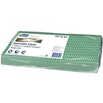 TORK 0297501 PREMIUM SPECIALIST CLOTH COLOUR CODED HEAVY DUTY 60 X 30CM GREEN PACK 25