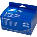 AF ASCS100 SCREENCLENE PRESATURATED ANTISTATIC WIPES SACHET BX100