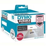 DYMO 1933085 LW DURABLE LABELS 19 X 64MM BLACK ON WHITE BOX 900