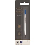 PARKER QUINK PEN REFILL ROLLERBALL FINE NIB BLUE