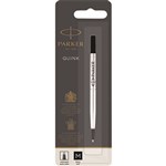 PARKER QUINK PEN REFILL ROLLERBALL MEDIUM NIB BLACK