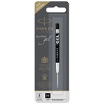 PARKER 1950344 QUINK PEN REFILL GEL MEDIUM BLACK NIB