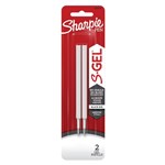 SHARPIE SGEL GEL INK PEN REFILLS 07MM BLACK PACK 2