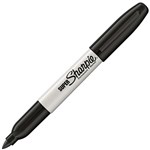 SHARPIE S33001 PERMANENT MARKER 15MM BULLET POINT BLACK
