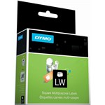 DYMO SD11355 LABELWRITER LABEL MULTIPURPOSE REMOVEABLE PAPER 19X51MM WHITE BX500