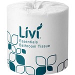 LIVI 1001 ESSENTIALS TOILET TISSUE 2 PLY 400 SHEET CTN48