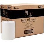 LIVI ESSENTIALS ROLL TOWEL 1 PLY 100M CARTON 16