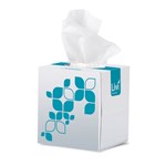 LIVI ESSENTIALS FACIAL TISSUE CUBE HYPOALLERGENIC 2 PLY 90 SHEET CTN24