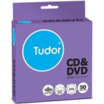 TUDOR 140025 CDDVD ENVELOPES TUCK IN SLIT 127 X 127MM PACK 50