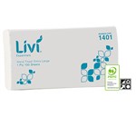 LIVI ESSENTIALS EXTRA LARGE TOWEL 1 PLY 100 SHEET CTN24