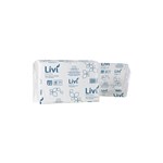 LIVI ESSENTIALS MULTIFOLD TOWEL 1 PLY 200 SHEET CARTON 20
