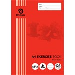 EXERCISE BOOK 8MM RULED 128 PAGE A4 