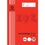 OLYMPIC 140755 E819 EXERCISE BOOK 8MM RULED 192 PAGE A4