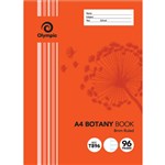 OLYMPIC T896I BOTANY BOOK 8MM RULED 55GSM 96 PAGE A4