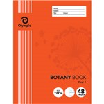 OLYMPIC T2Y14 BOTANY BOOK QLD RULING YEAR 1 24MM 55GSM 48 PAGE 225 X 175MM