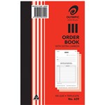 OLYMPIC 140865 639 ORDER BOOK 200X125MM TRIPLICATE