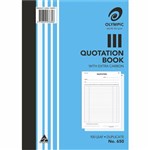 OLYMPIC 650 QUOTATION BOOK A4 DUPLICATE