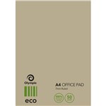 TUDOR 141042 ECO 100 RECYCLED OFFICE PAD A4 50 LEAF