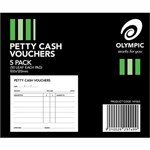 TUDOR 141065 PETTY CASH VOUCHER PAD 100X120MM RULED 50LF PACK 5