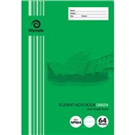 OLYMPIC EXERCISE BOOK NSW 8MM RULING 55GSM 64 PAGE A4 GREEN