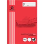 OLYMPIC EXERCISE BOOK NSW 12MM RULING 55GSM 64 PAGE A4 RED