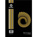 OLYMPIC 142459 SP95 NOTEBOOK SPIRAL BOUND 8MM RULED 120 PAGE A4 WHITE