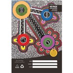 CULTURAL CHOICE EXERCISE BOOK 8MM RULED 70GSM 48 PAGE A4 MOTIF