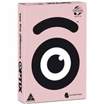 OPTIX 193758 COPY PAPER A4 160GSM VELO PINK 200 SHEETS