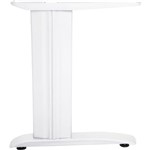 SET OF 2 LEGS 560MMD x 705MMH WHITE SATIN