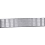 RAPID SPAN METAL MODESTY PANEL 1500MM DESK 1290 X 300MM SILVER