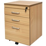 RAPID SPAN SPMP3B MOBILE PEDESTAL 3 DRAWER BEECH