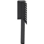RAPIDLINE SPPM CORNER WORKSTATION SQUARE POLE BLACK