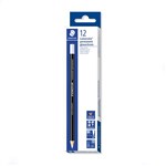 STAEDTLER 108 200 LUMOGRAPH PERMANENT GLASOCHROM PENCIL WHITE BX12