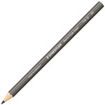 STAEDTLER 116122B NORIS CLUB MAXI LEARNER GRAPHITE PENCIL 2B BX12