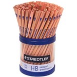 STAEDTLER 13060N2KP NATURAL GRAPHITE ENVIRONMENTALLY FRIENDLY HB PENCIL CUP 100