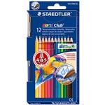 STAEDTLER 14410NC12 NORIS CLUB AQUARELL WATERCOLOUR PENCILS ASSORTED BOX 12