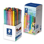 STAEDTLER NORIS  WAX TWISTER CRAYONS CUP 72 ASSORTED