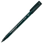 STAEDTLER 3179 LUMOCOLOR OHP MARKER PERMANENT MEDIUM POINT BLACK
