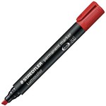 STAEDTLER 3502 LUMOCOLOR PERMANENT MARKER CHISEL POINT RED