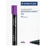 STAEDTLER 352 LUMOCOLOR PERMANENT MARKER BULLET 20MM VIOLET