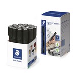 STAEDTLER 352 LUMOCOLOR PERMANENT MARKER BULLET POINT 20MM BLACK CUP 19
