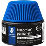 STAEDTLER 48850 LUMOCOLOR PERMANENT MARKER REFILL STATION 30ML BLUE